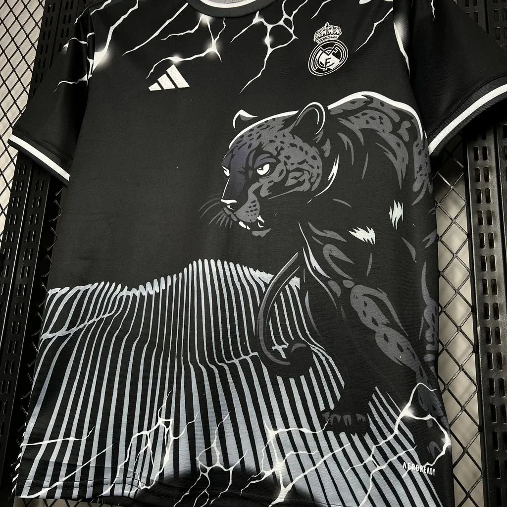 Real Madrid 24/25 black Panther Special edition Shirt - Image 4