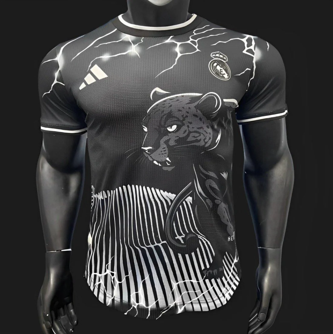 Real Madrid 24/25 black Panther Special edition Shirt - Image 7