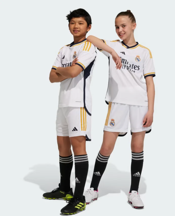 Real Madrid Home Kit 23/24 – Kids - Image 2