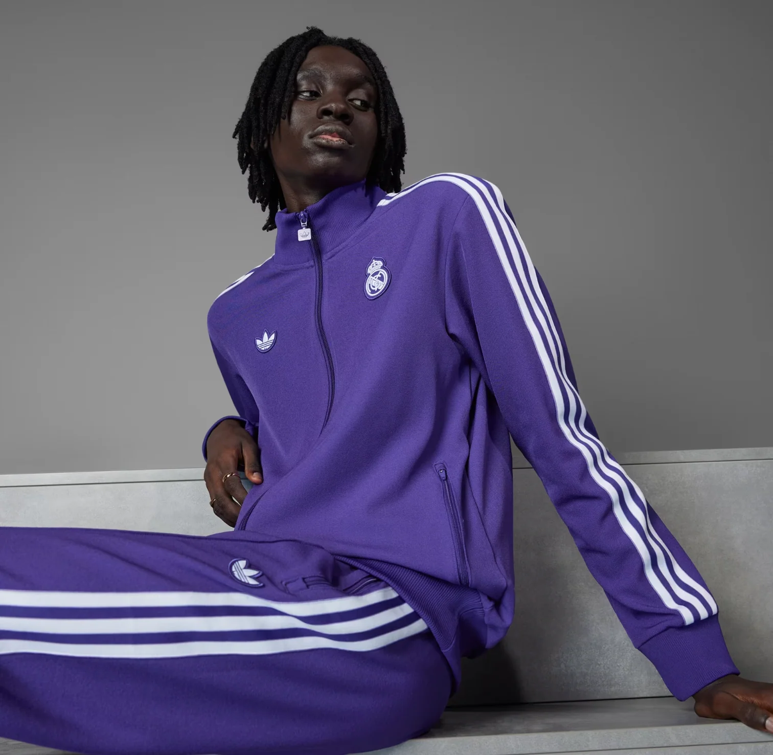 Real Madrid Icons Tracksuit Purple 2026 - Image 7