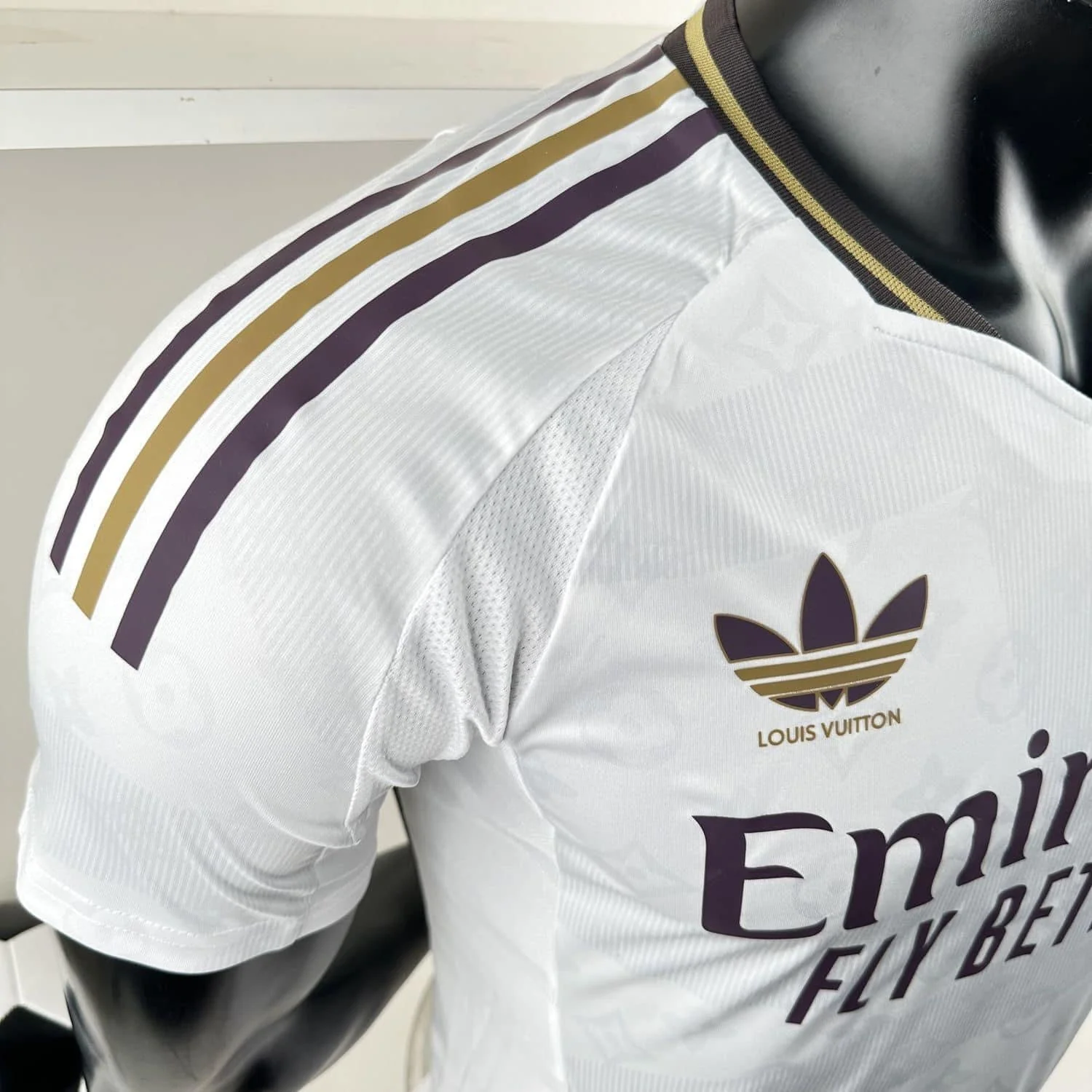 Real Madrid Louis Vuitton Special Edition Jersey 2025 - Image 4