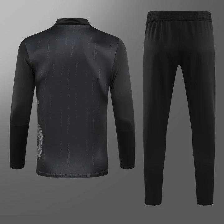 Real Madrid Tracksuit  Black Dragon 2024 / 2025 - Image 2