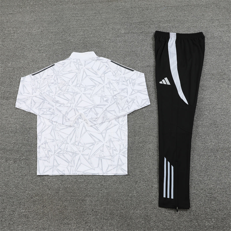 Real Madrid Tracksuit White - Image 3