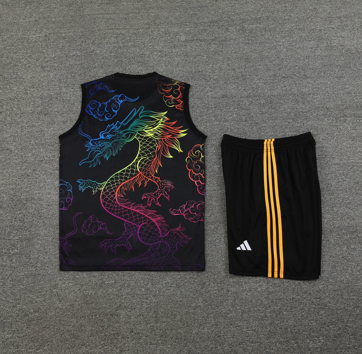 Real Madrid Training Set 2024/25 Black Dragon - Image 2