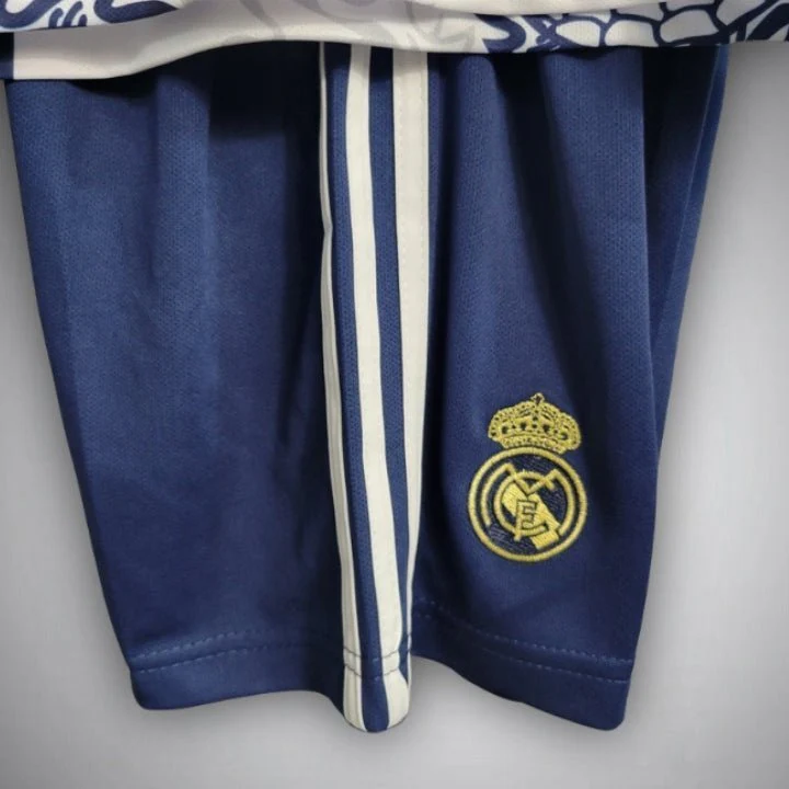 Real Madrid white dragon kids jersey - Image 5