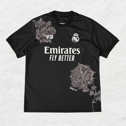 REAL MADRID X Y-3 2023/24 (BLACK) SHIRT - Image 2