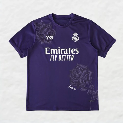 REAL MADRID X Y-3 2023/24 (PURPLE) SHIRT - Image 2