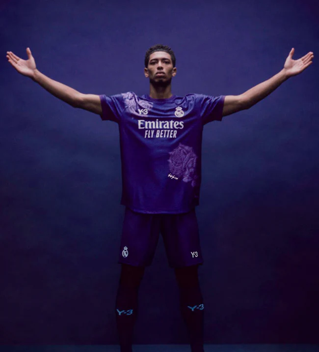 REAL MADRID X Y-3 2023/24 (PURPLE) SHIRT - Image 7