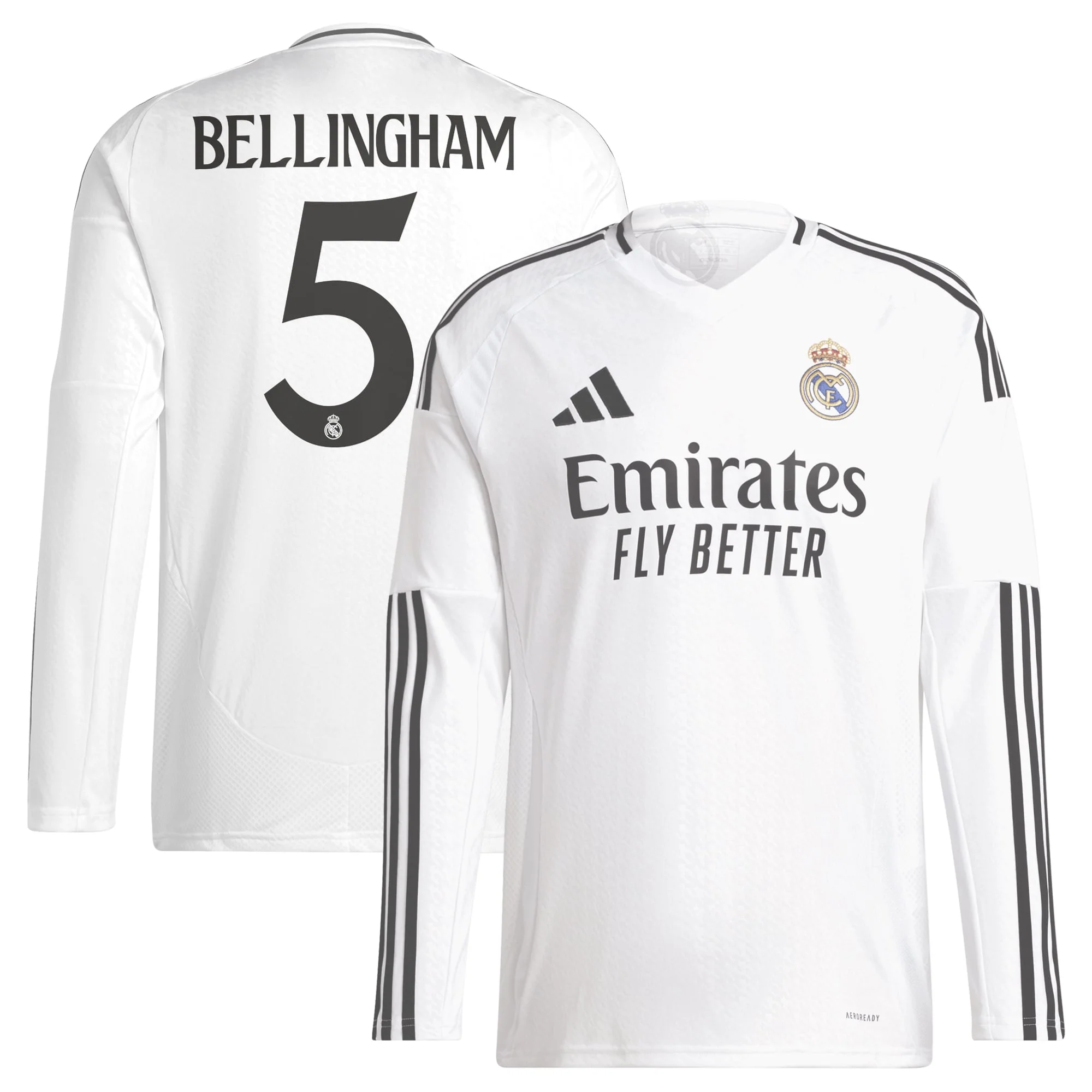 Real Madrid2024/25 Long Sleeve kit - Image 2