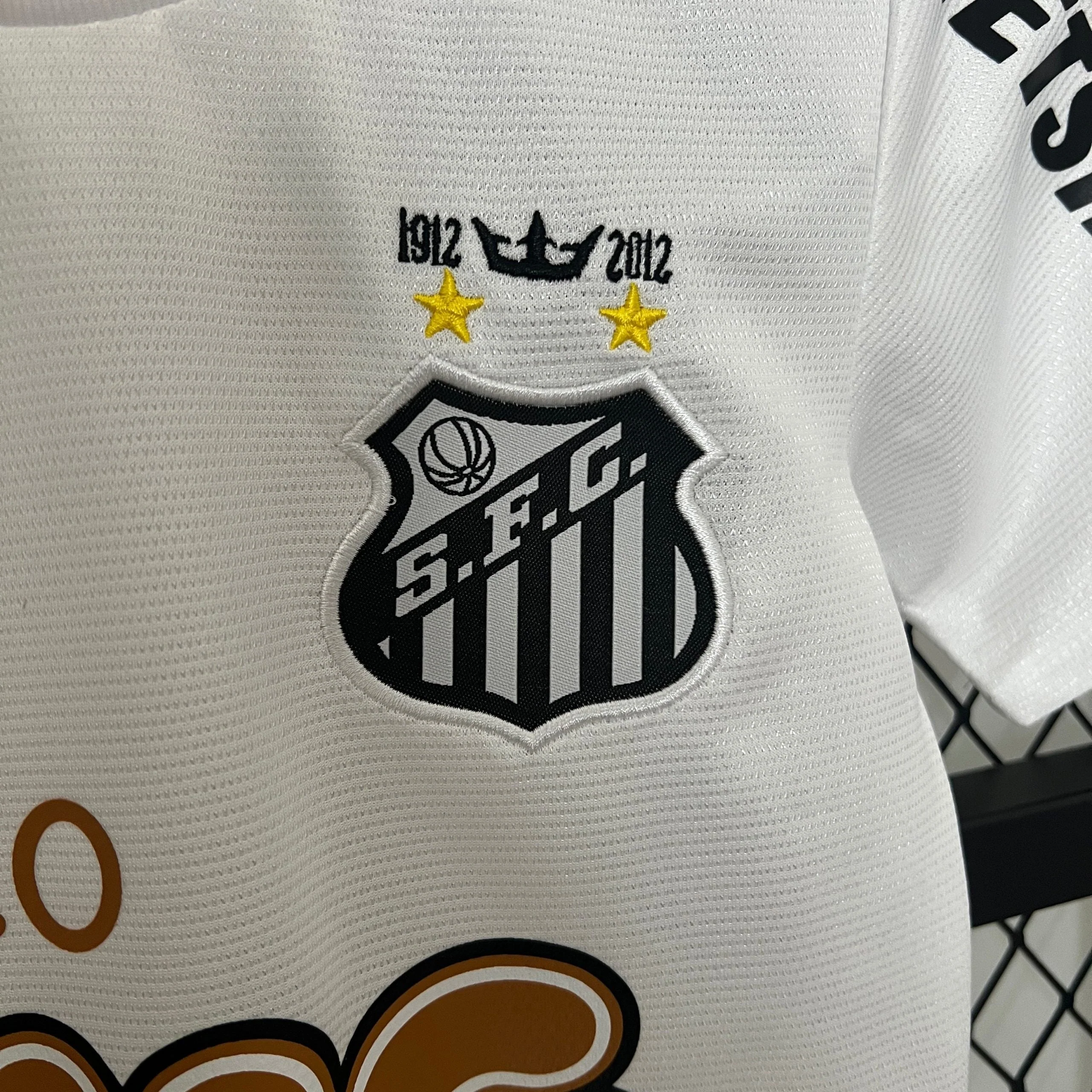 Santos 11-12 KIDS RETRO JERSEY - Image 3