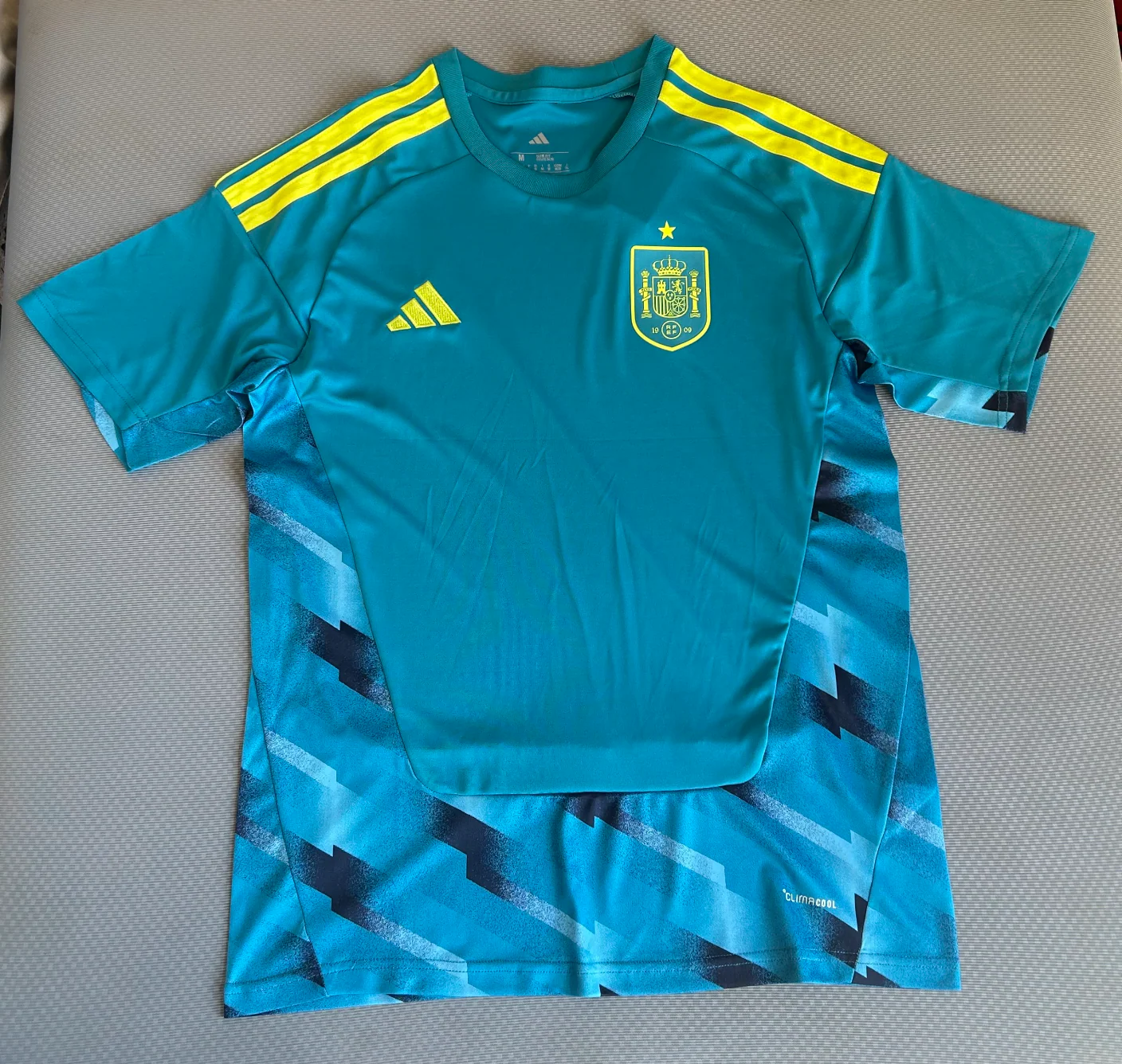 Spain 2026 World Cup goalkeeper jersey light blue - Image 2