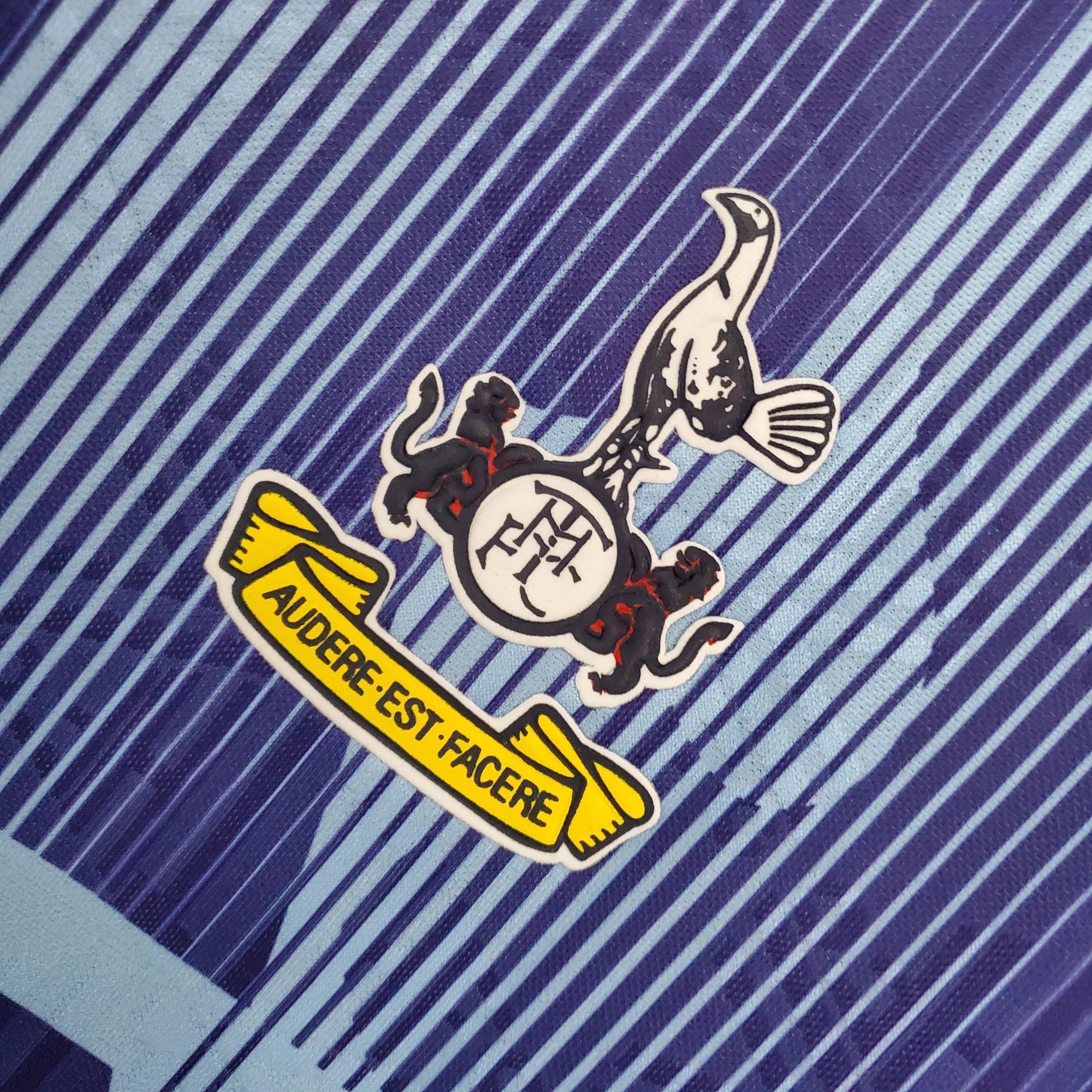 spurs retro kit 1992/1994 Tottenham away third kit - Image 3