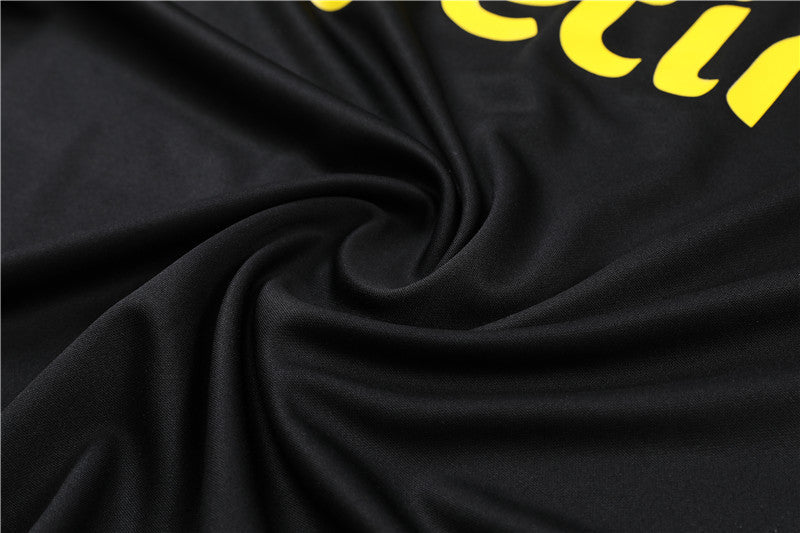Tottenham Black Tracksuit - Image 4