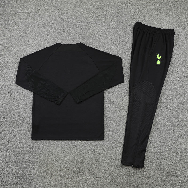 Tottenham Black Tracksuit - Image 5