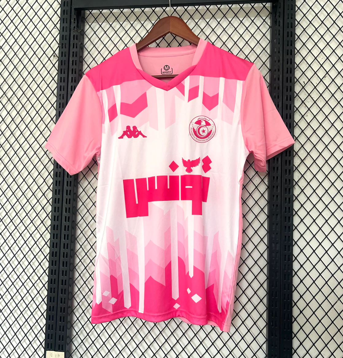 Tunisia Pink Jersey 2025/2026 - Image 2