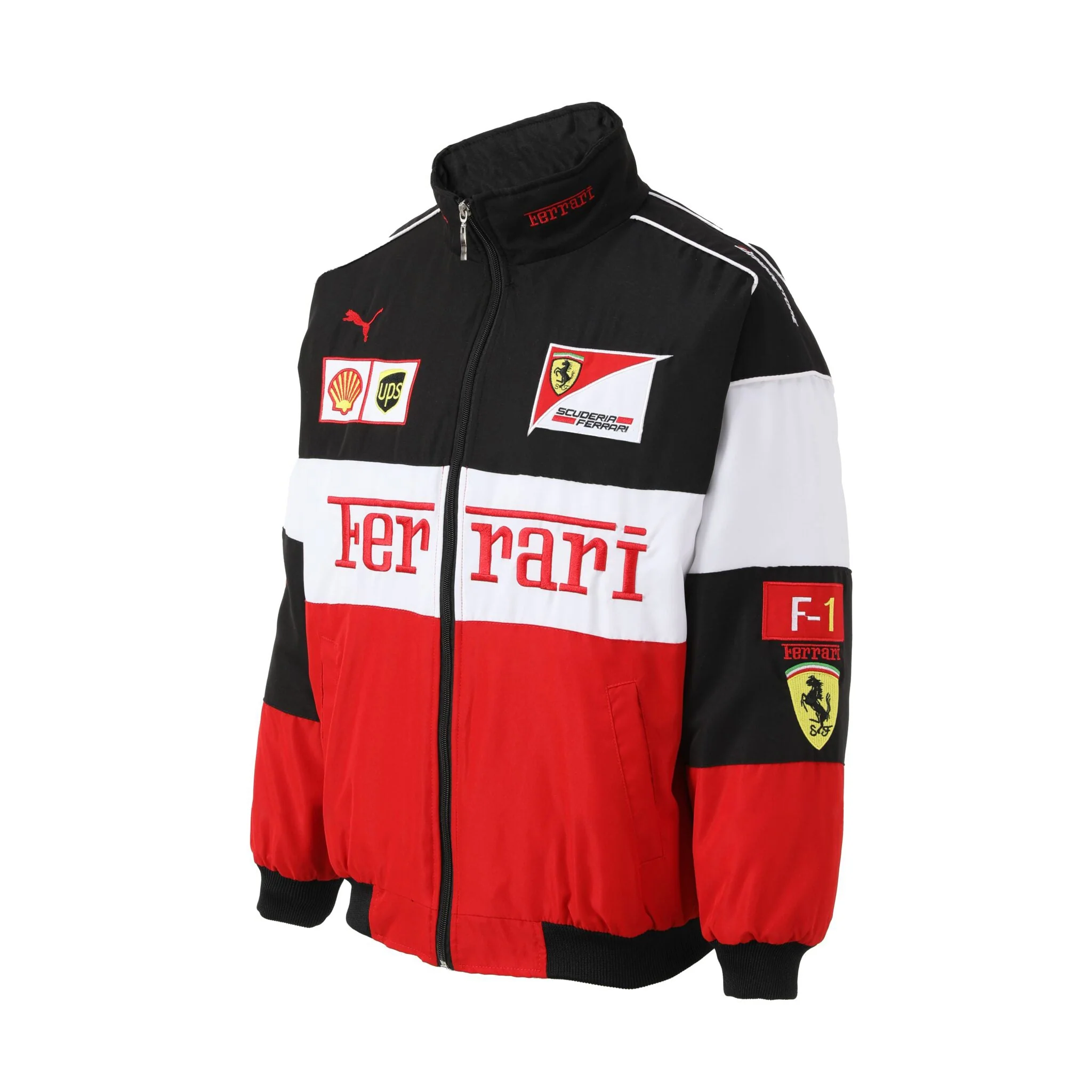 Rari F1 Racing Team Jacket – Scuderia Motorsports Zip-Up Coat - Image 3