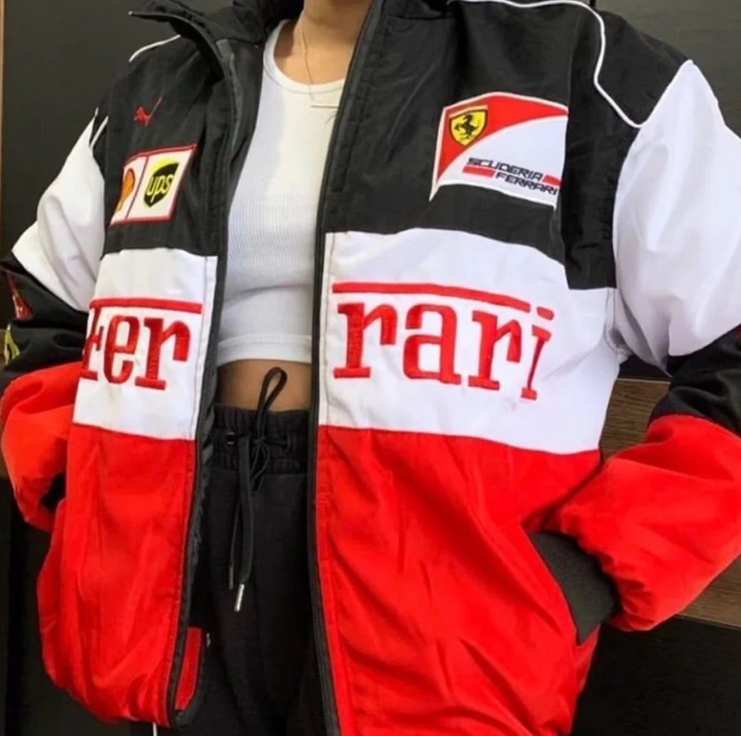 Rari F1 Racing Team Jacket – Scuderia Motorsports Zip-Up Coat - Image 8